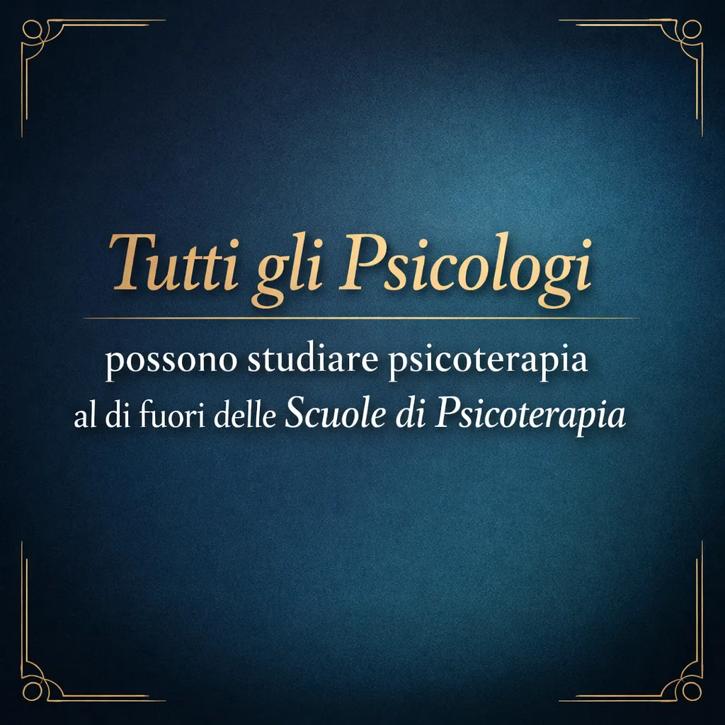 Immagine editoriale per l'articolo "Tutti gli Psicologi possono studiare psicoterapia al di fuori delle Scuole di psicoterapia"
