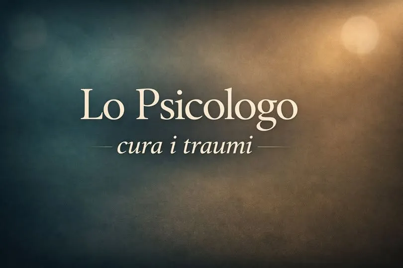 Immagine editoriale per l'articolo "Lo Psicologo cura i traumi e le persone traumatizzate"