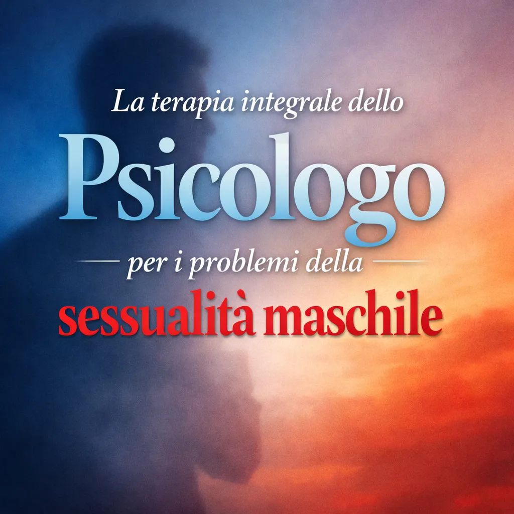 Immagine editoriale per l'articolo "La terapia integrale dello Psicologo per i problemi della sessualità maschile"