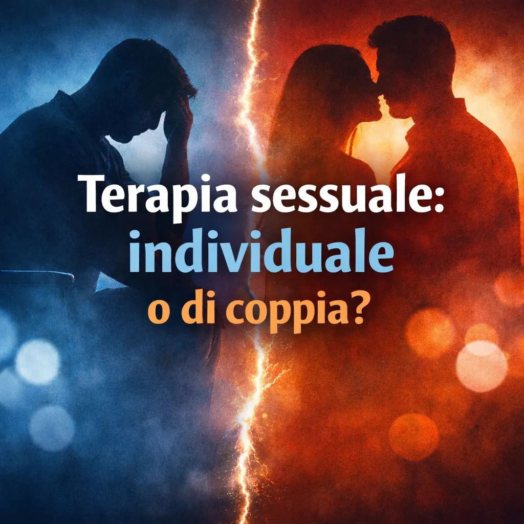 Immagine editoriale per l'articolo "Terapia sessuale individuale o di coppia"
