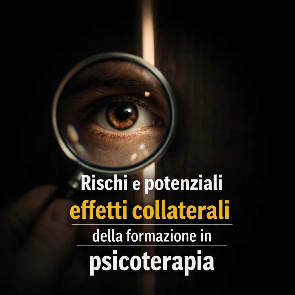 Immagine editoriale per l'articolo "Richi e potenziali effetti collaterali della formazione in psicoterapia"