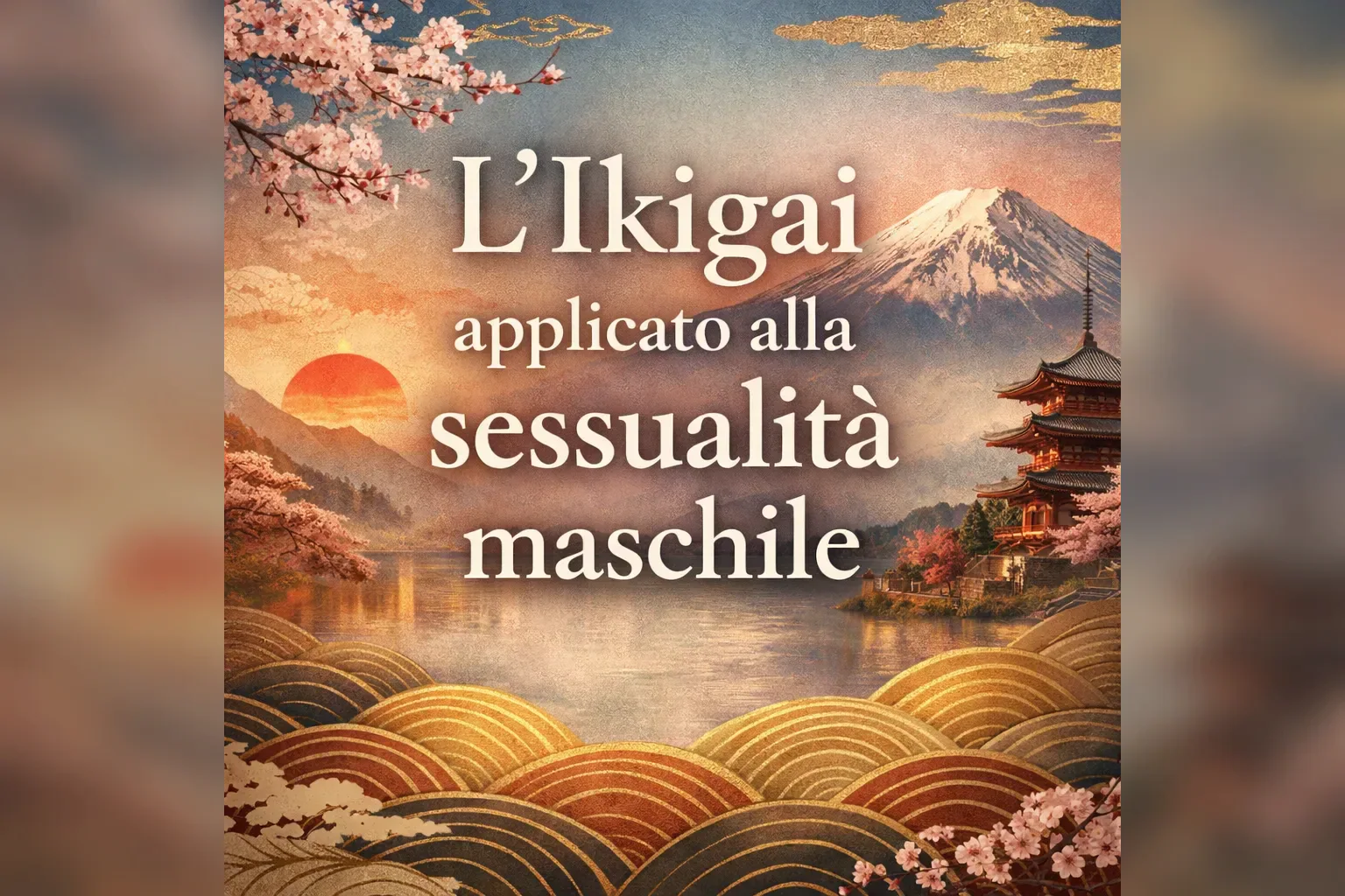 Immagine editoriale per l'articolo "Ikigai e sessualità maschile"