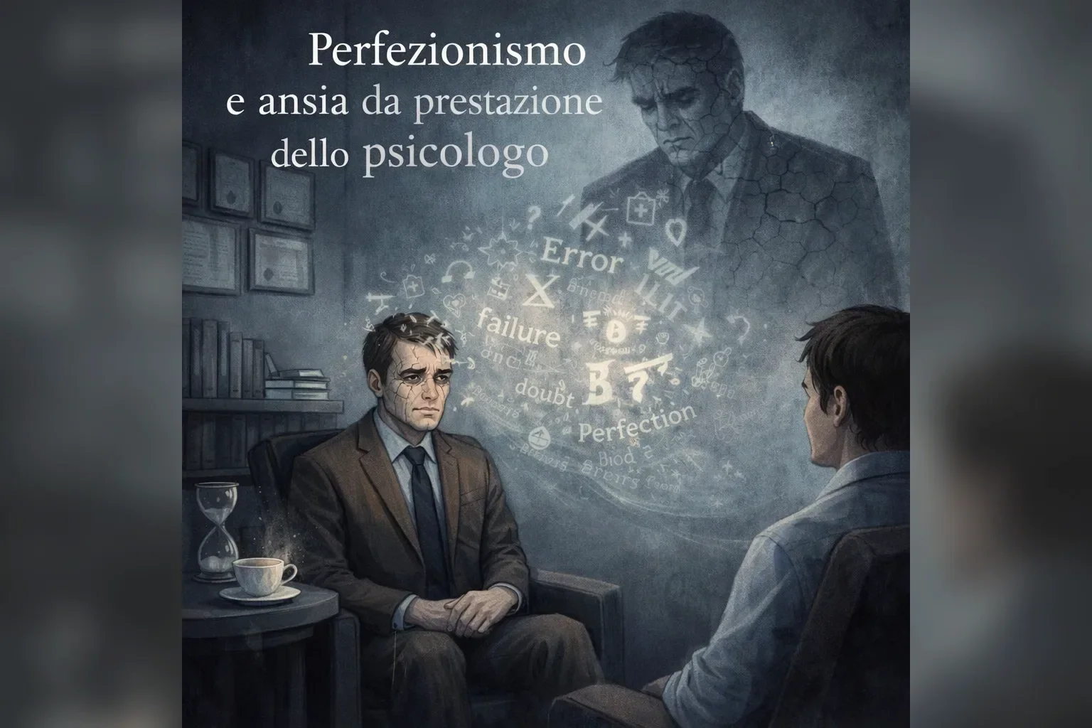 Immagine editoriale per l'articolo "Perfezionismo e ansia da prestazione dello Psicologo"