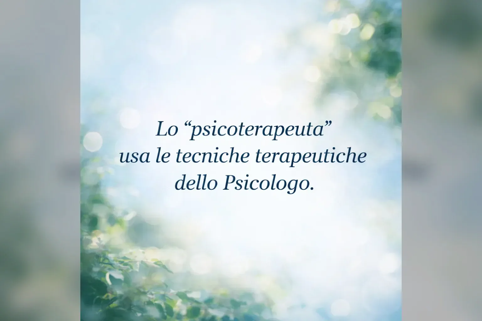 Immagine editoriale per l'articolo "Lo “psicoterapeuta” usa le tecniche terapeutiche dello Psicologo"