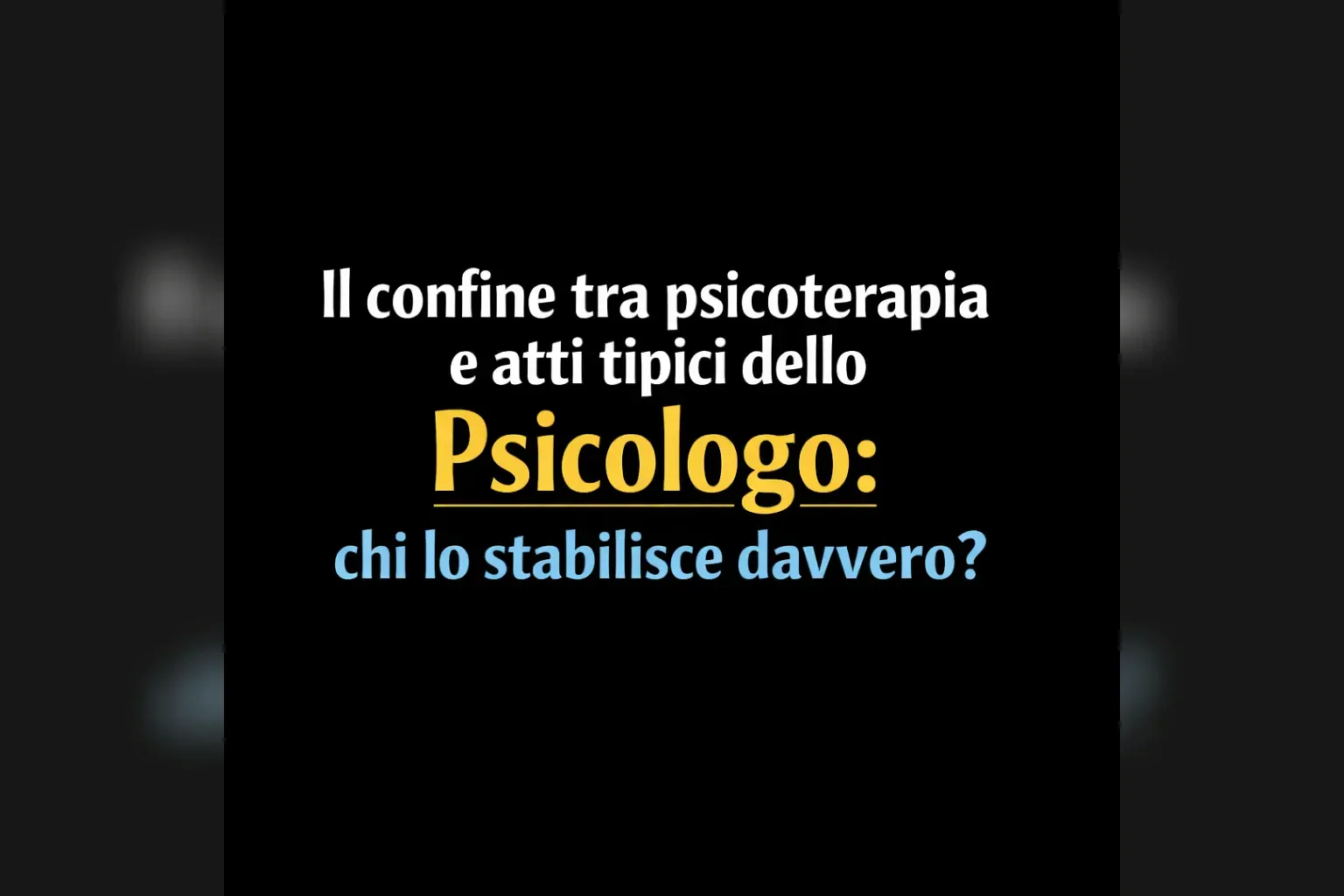 Immagine editoriale per l'articolo "ll confine tra psicoterapia e atti tipici dello Psicologo: chi lo stabilisce davvero?"